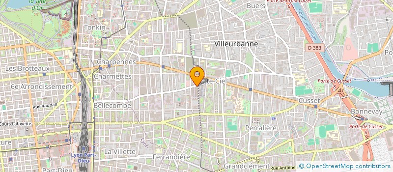 localisation de l'entreprise SCDF RODER JEAN-PIERRE ET JASSERON LOUIS à VILLEURBANNE