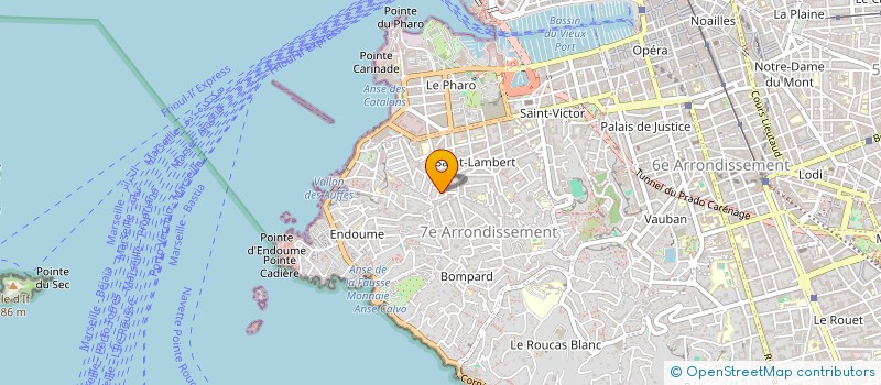 localisation de l'entreprise SCDF ROLLOT FEBVRE à MARSEILLE