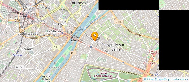 localisation de l'entreprise SCDF ROUSSEL CHRISTIAN ROUSSEL GEORGETTE  NEUILLY-SUR-SEINE