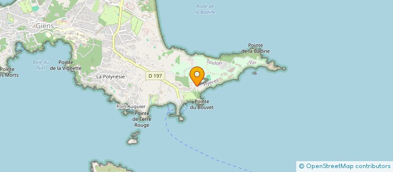 localisation de l'entreprise SCDF SALOT CHAPOU à HYERES
