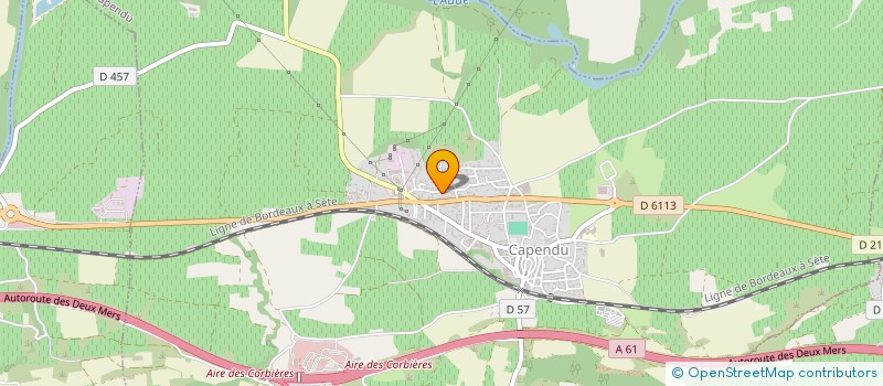 localisation de l'entreprise SCDF SANGALI ANDRE ET LOUIS  CAPENDU