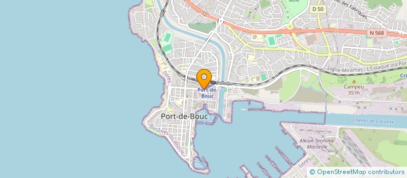 localisation de l'entreprise SCDF SAUZE LUCETTE ET FUHRMANN YVETTE  PORT-DE-BOUC