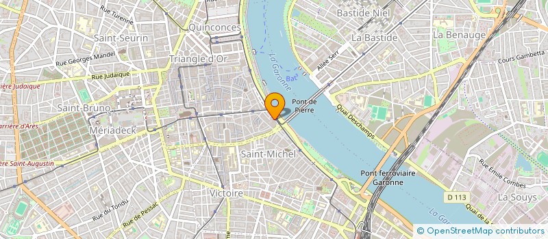 localisation de l'entreprise SCDF SEITH DAYI à BORDEAUX