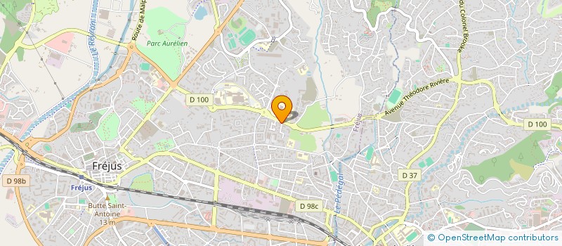 localisation de l'entreprise SCDF SENEQUIER NERVO à FREJUS