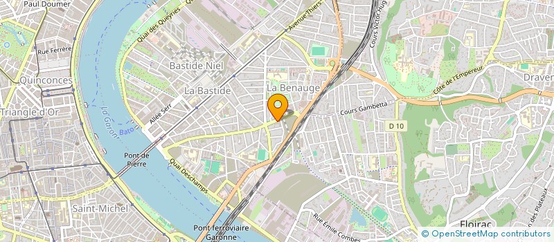 localisation de l'entreprise SCDF SENTIS RICHARD à BORDEAUX