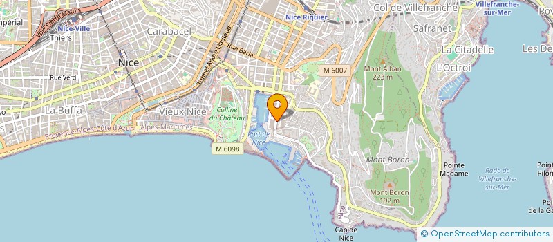 localisation de l'entreprise SCDF SIMON PIERRE ET SEBBAN J CLAUDE à NICE