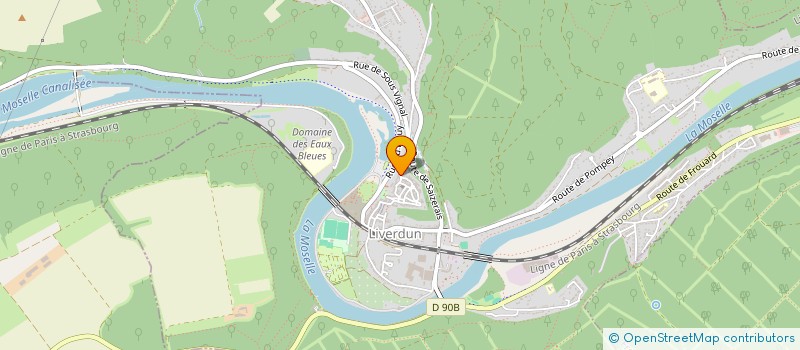 localisation de l'entreprise SCDF SIMUNIC MICHEL ET DANIEL  LIVERDUN