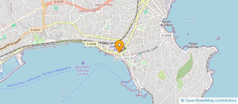 localisation de l'entreprise SCDF SOUFFIR à ANTIBES