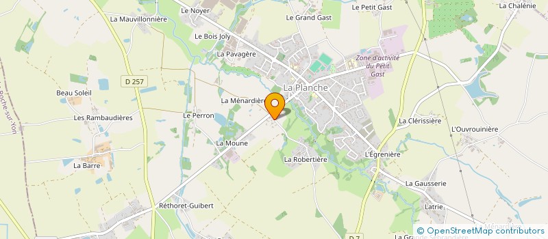 localisation de l'entreprise SCDF SOUHARD MARC ET ARNAUD à AIGREFEUILLE-SUR-MAINE