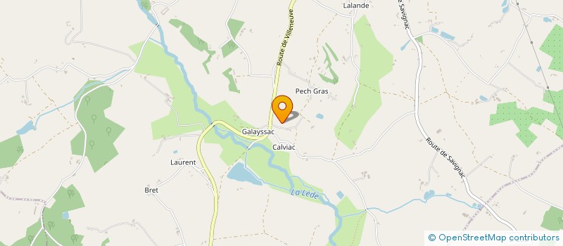 localisation de l'entreprise SCDF SPAANS DE JONGE à GAVAUDUN