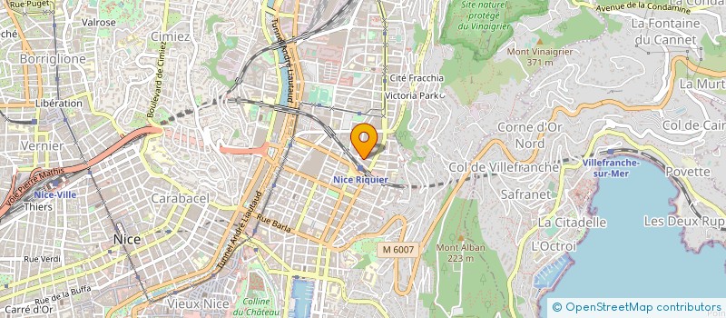 localisation de l'entreprise SCDF SPAPPERI-DEPETRIS ET SILOMBRA à NICE