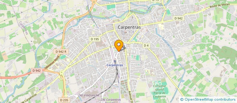 localisation de l'entreprise SCDF TALLET à CARPENTRAS