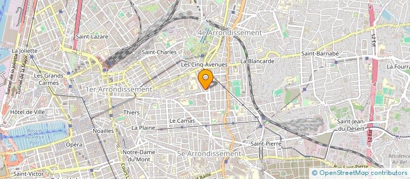 localisation de l'entreprise SCDF TEDDE ALAIN ET PINTO BERNAR ET BECA à MARSEILLE