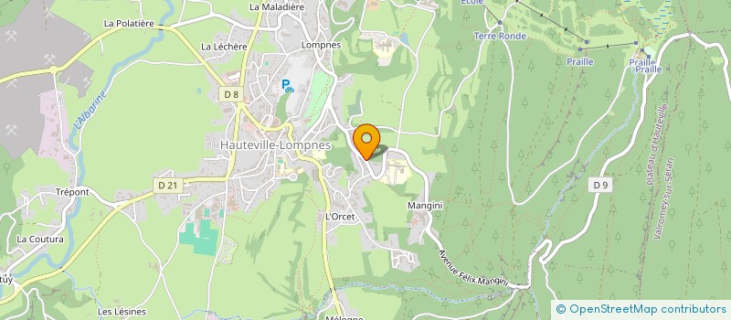 localisation de l'entreprise SCDF TEULADE HELENE ET FLORE à PLATEAU D'HAUTEVILLE