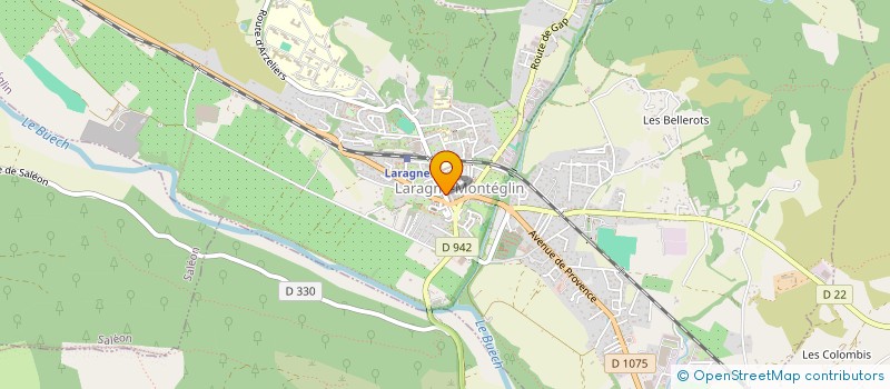 localisation de l'entreprise SCDF TOLON NORBERT ET VIVIANO ALAIN  LARAGNE-MONTEGLIN