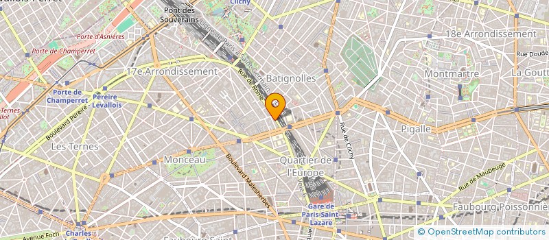 localisation de l'entreprise SCDF TRILOBE  PARIS