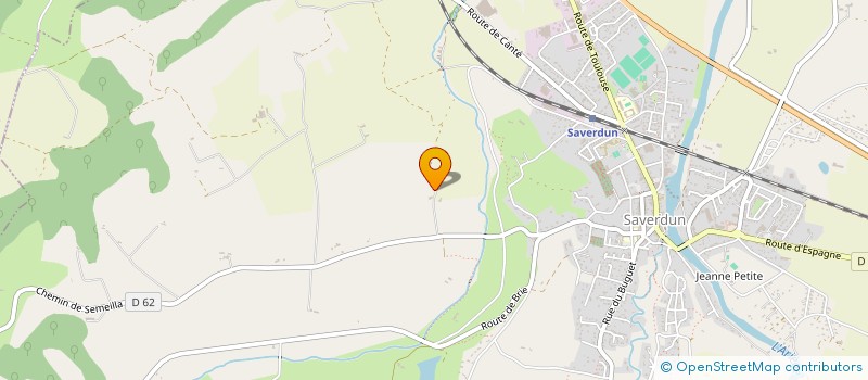 localisation de l'entreprise SCDF TROCME EYCHENNE à SAVERDUN