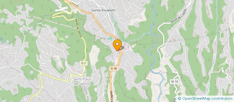 localisation de l'entreprise SCDF TURGEON RONTANI  VENCE