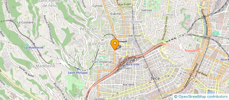 localisation de l'entreprise SCDF TYBUSZEWSKI ET FILIPCZAK à NICE