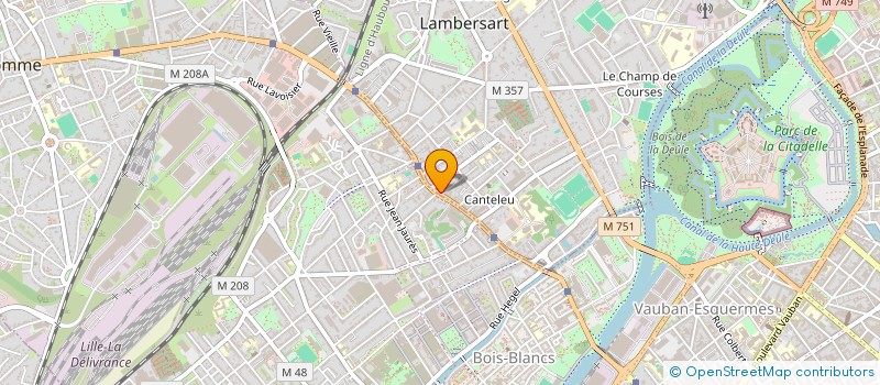 localisation de l'entreprise SCDF VAN SANTVLIET PASCAL ET DENIS à LAMBERSART