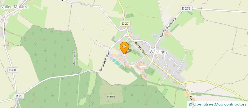 localisation de l'entreprise SCDF VANDER MASSEN ET GHYSELINCK  WASSIGNY