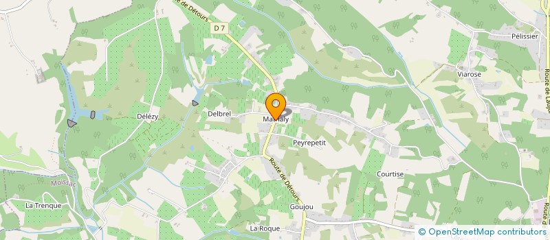 localisation de l'entreprise SCDF VERAY JEAN ET BOYER MARCEL  MOISSAC