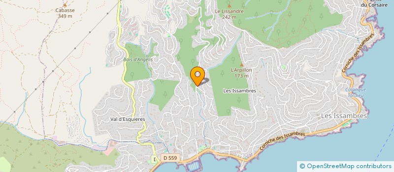 localisation de l'entreprise SCDF VERDUCI-JUNCK à ROQUEBRUNE-SUR-ARGENS