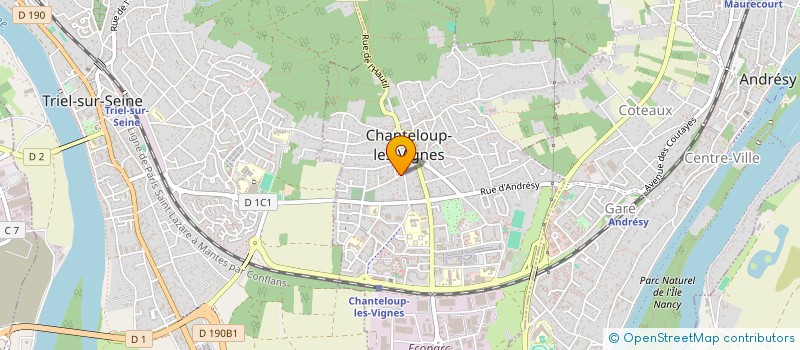localisation de l'entreprise SCDF VILLERS-ROGUES à ANDRESY