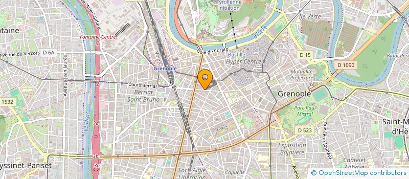 localisation de l'entreprise SCDF VION NOUSSAN à GRENOBLE