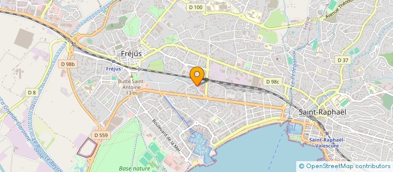 localisation de l'entreprise SCDF VISQUIS ERIC ET YANN à FREJUS