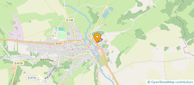 localisation de l'entreprise SCDF VOISON LAURENT à BOURBONNE-LES-BAINS