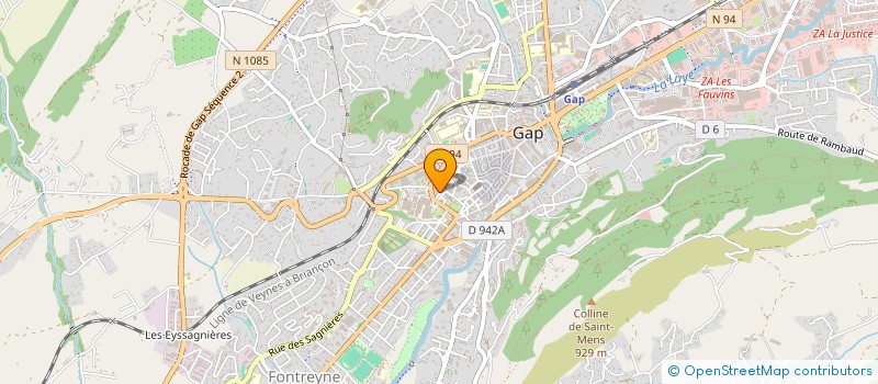 localisation de l'entreprise SCDF WILLARD ET VICTOIRE à GAP