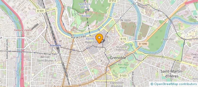 localisation de l'entreprise SCDF Y M BONNET MASIMBERT D PALIARD à GRENOBLE