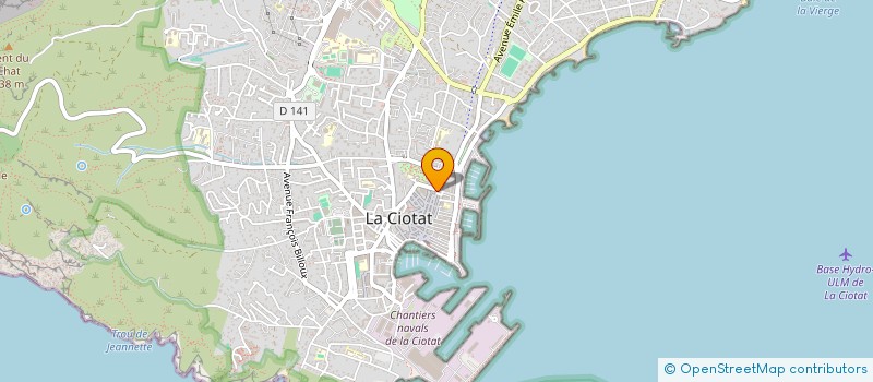 localisation de l'entreprise SCDF YVES ET MARCEL MURAT  LA CIOTAT