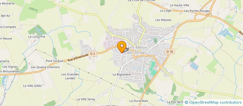 localisation de l'entreprise SCDI DU PONCEL  SAINT-MALO