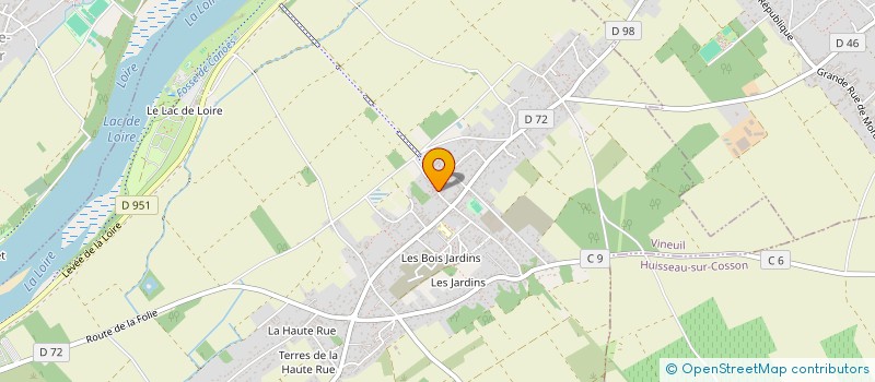 localisation de l'entreprise SCDL à VINEUIL