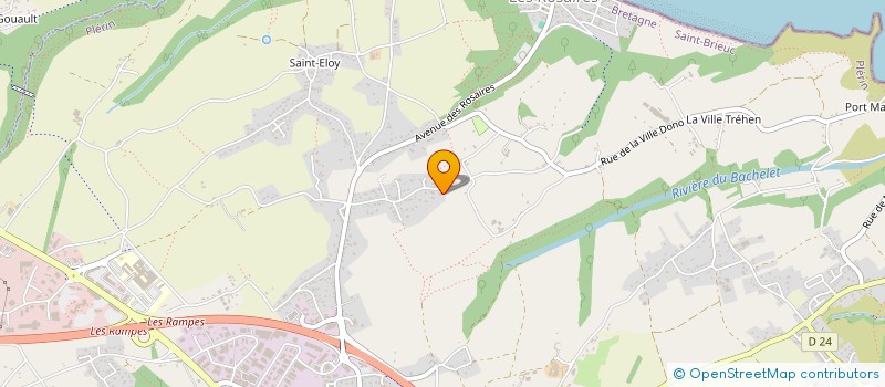 localisation de l'entreprise SCDP LAPERCHE PHILIPPE  PLERIN