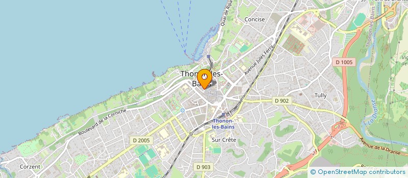 localisation de l'entreprise SCDSC à THONON-LES-BAINS