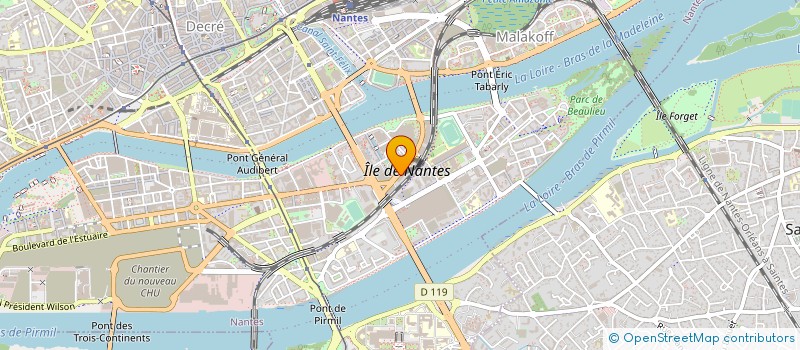 localisation de l'entreprise SCE  NANTES
