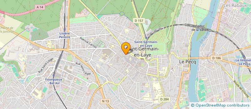localisation de l'entreprise SCE  SAINT-GERMAIN-EN-LAYE