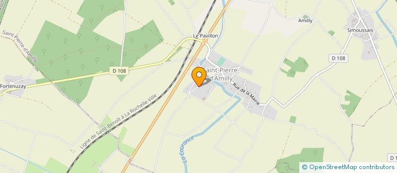localisation de l'entreprise SCE AGRICOLE DE ST-GILLES à SURGERES