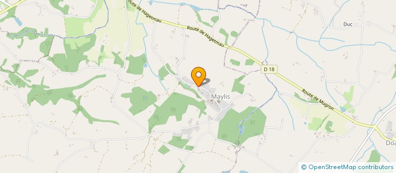 localisation de l'entreprise SCE AGRICOLE DOMAINE BENEDIT à MAYLIS