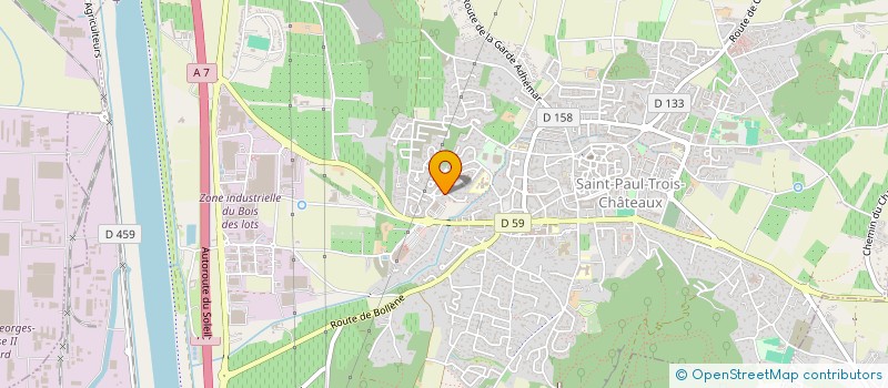 localisation de l'entreprise SCE ASSISTANCE  SAINT-PAUL-TROIS-CHATEAUX