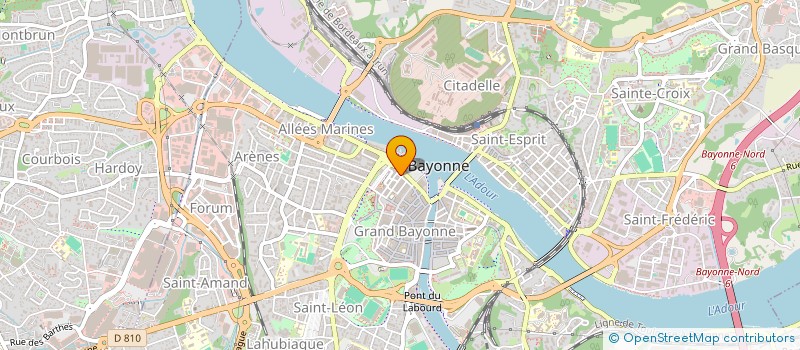 localisation de l'entreprise SCE BOUCHET ET MATARAZZO à BAYONNE