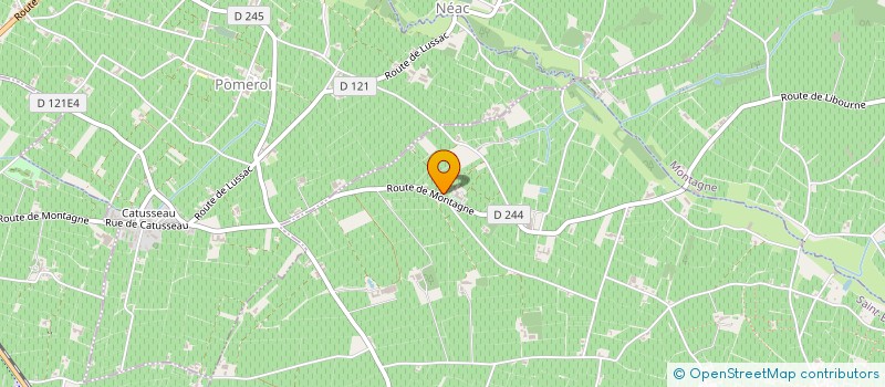 localisation de l'entreprise SCE CHATEAU CROQUE MICHOTTE à SAINT-EMILION