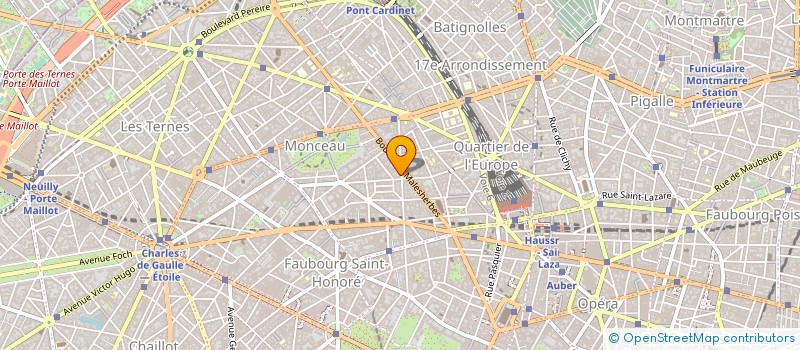 localisation de l'entreprise SCE CHIMIE FRANCE à PARIS