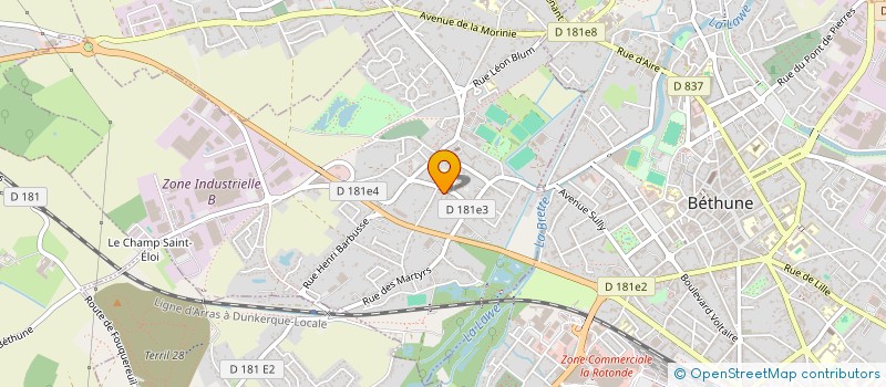 localisation de l'entreprise SCE COMM TELEMATIQUE DIFFUSION COURSES  ANNEZIN