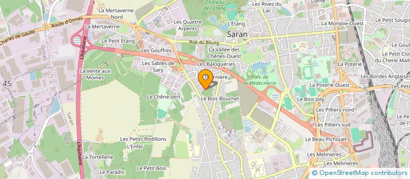 localisation de l'entreprise SCE CONSEIL  SARAN