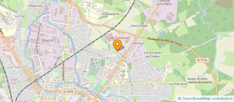 localisation de l'entreprise SCE DEPARTEMENTAL INCENDIE ET SECOURS à BOURG-EN-BRESSE