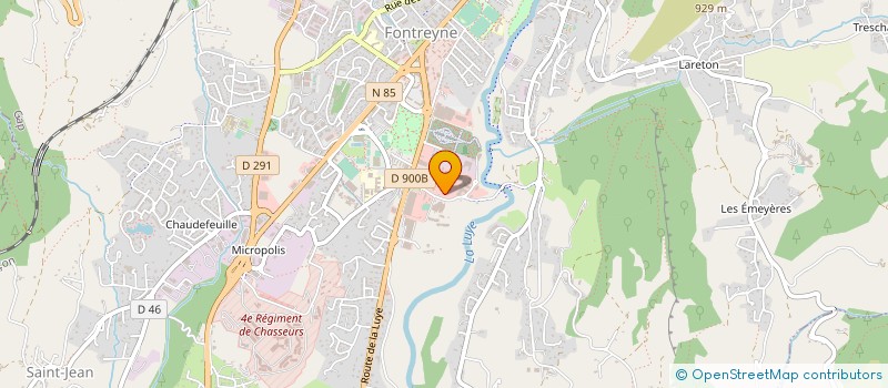 localisation de l'entreprise SCE DEPARTEMENTAL INCENDIE ET SECOURS à GAP